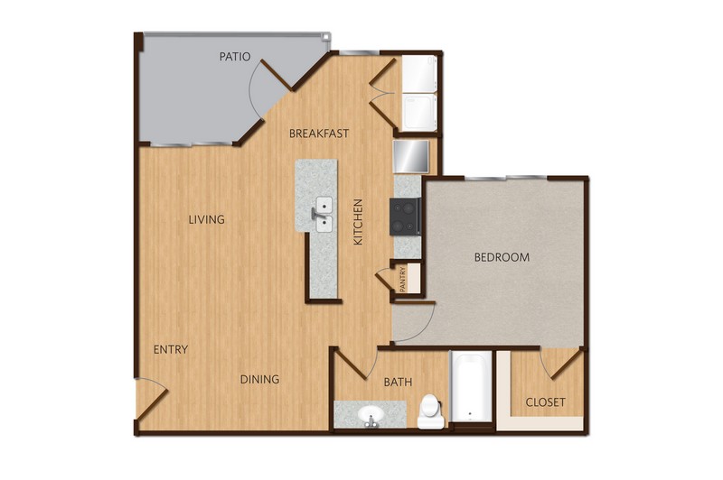 A2 Unit Floorplan