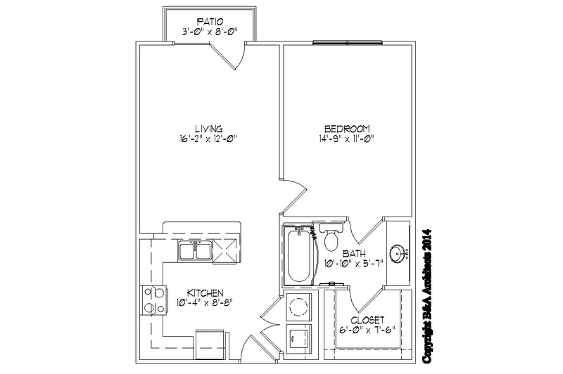 Flats - A1 Unit Floorplan