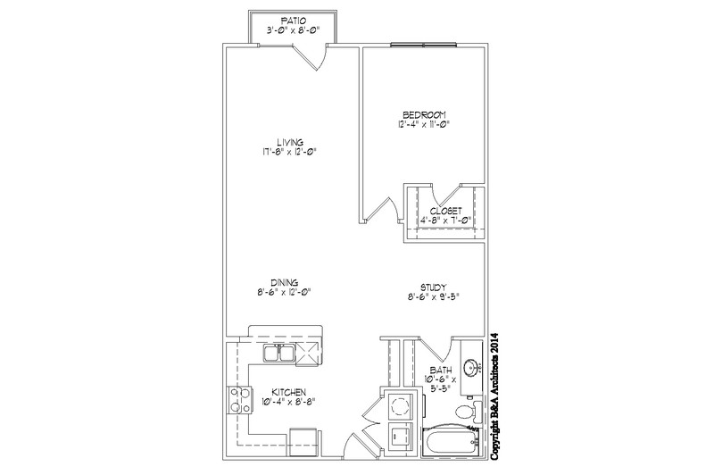 Flats- A3 Unit Floorplan