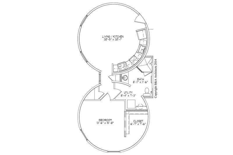 Lofts - A1 Unit Floorplan (Silos)