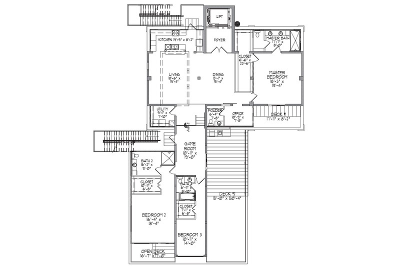 Lofts - Penthouse Unit Floorplan