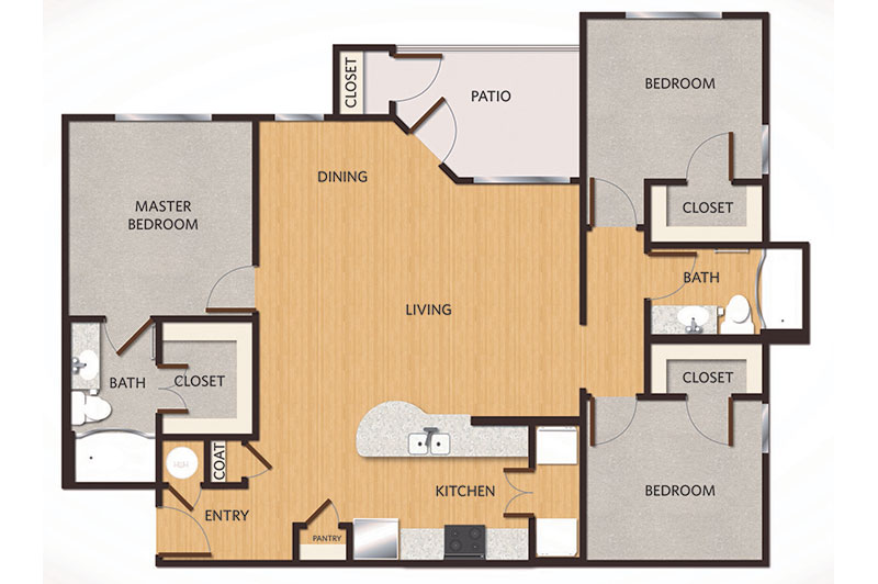 C Unit Floorplan