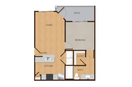 A1 Unit Floorplan