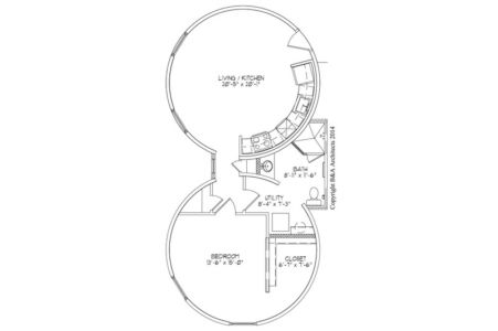 Lofts - A1 Unit Floorplan (Silos)