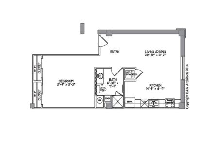 Lofts - A2 Unit Floorplan
