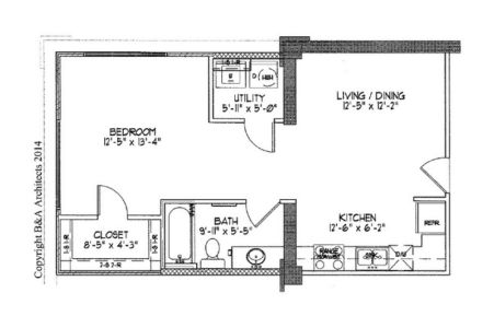 Lofts - A5 Unit Floorplan