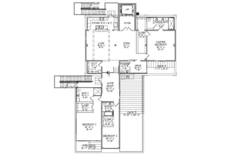 Lofts - Penthouse Unit Floorplan