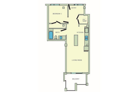 A2 Unit Floorplan