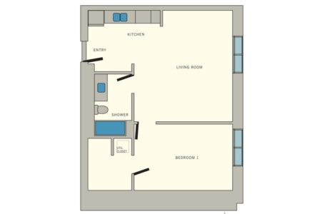 A4 Unit Floorplan