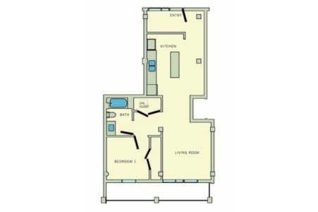 A5 Unit Floorplan