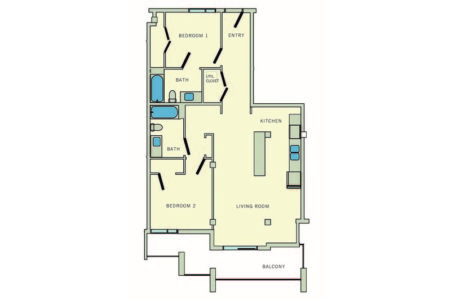 B1 Unit Floorplan