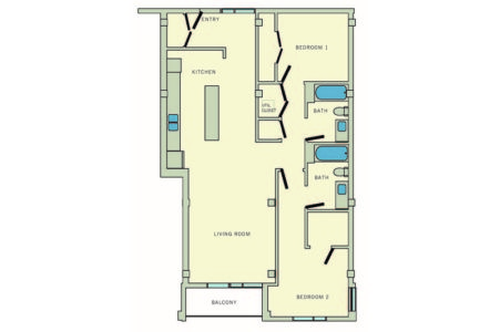 B3 Unit Floorplan